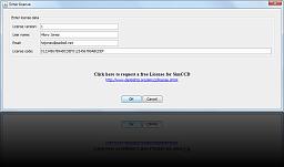 16 enter license dialog